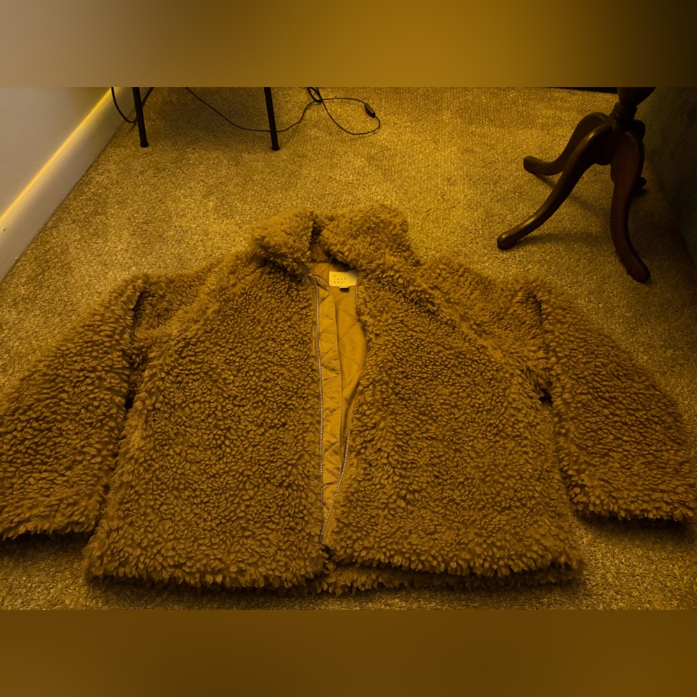 A new day teddy coat